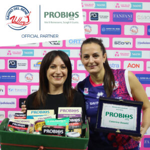 IL PREMIO ETICA&SPORT PROBIOS 2025/2026 VA A CATERINA BOSETTI DELLA SAVINO DEL BENE VOLLEY